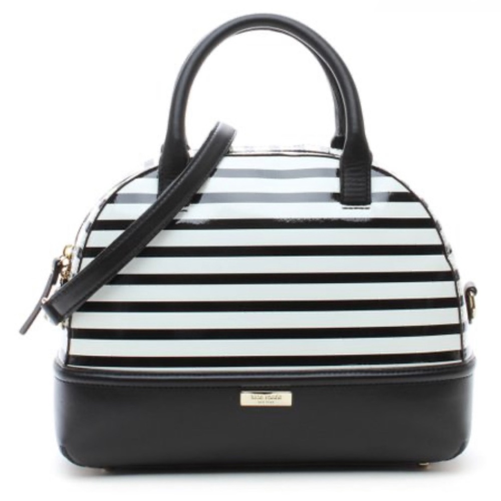 Kate Spade New York Black & Ice Stripe New York Chelsea Park